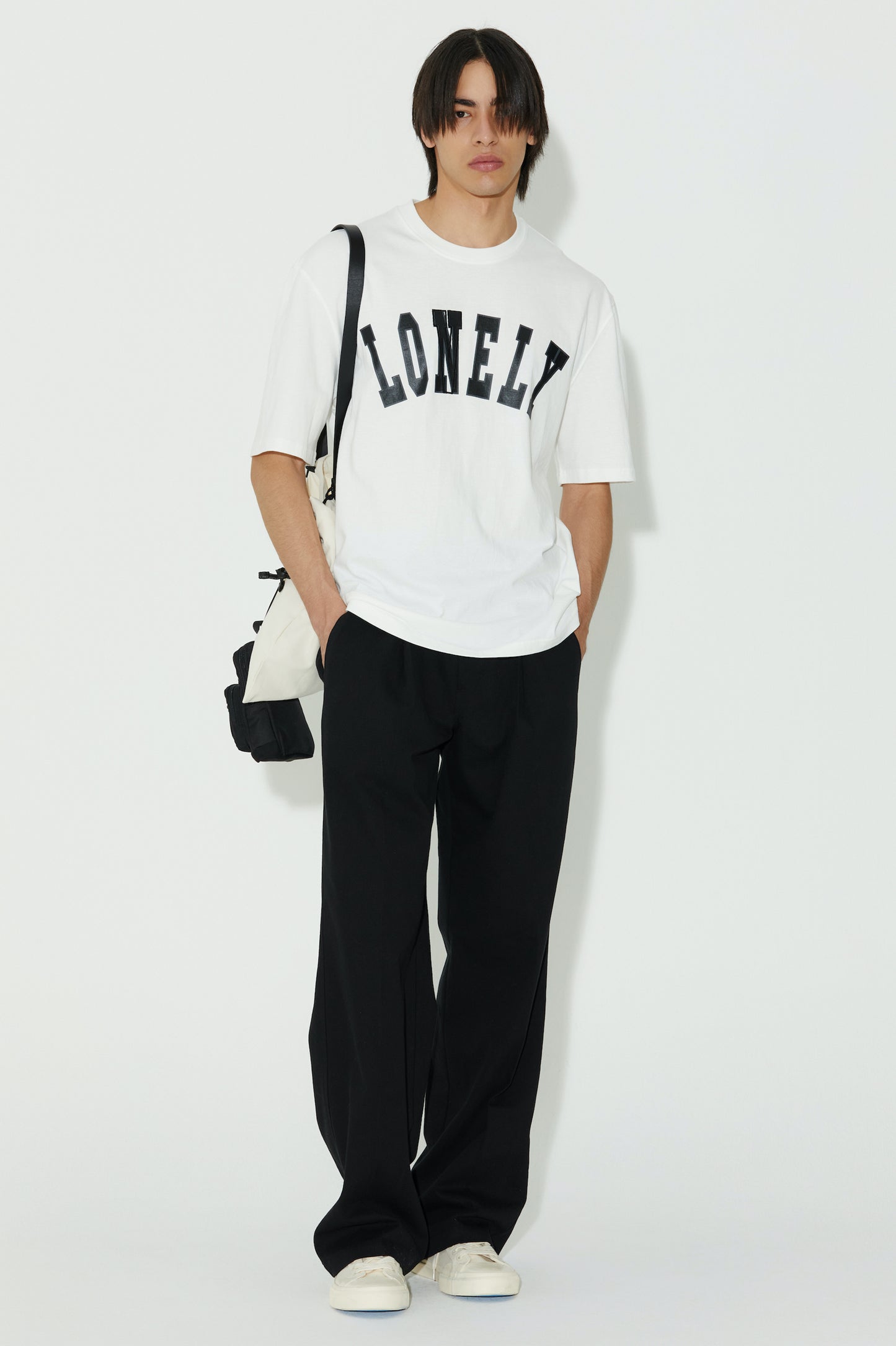 LONELY/LOVELY SHORT SLEEVE T SHIRT WHITE 23