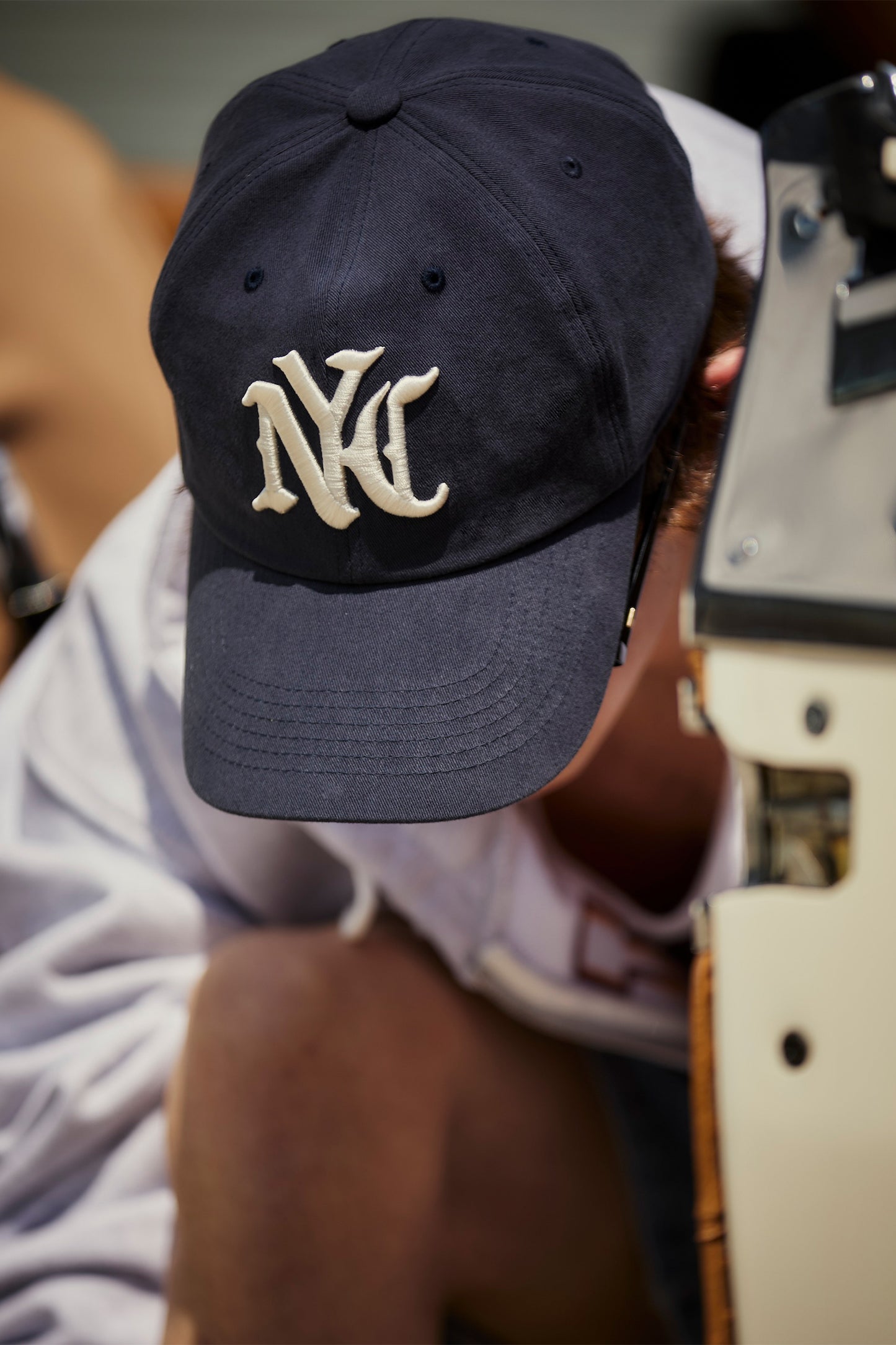 NYC WASHED BALL CAP NAVY