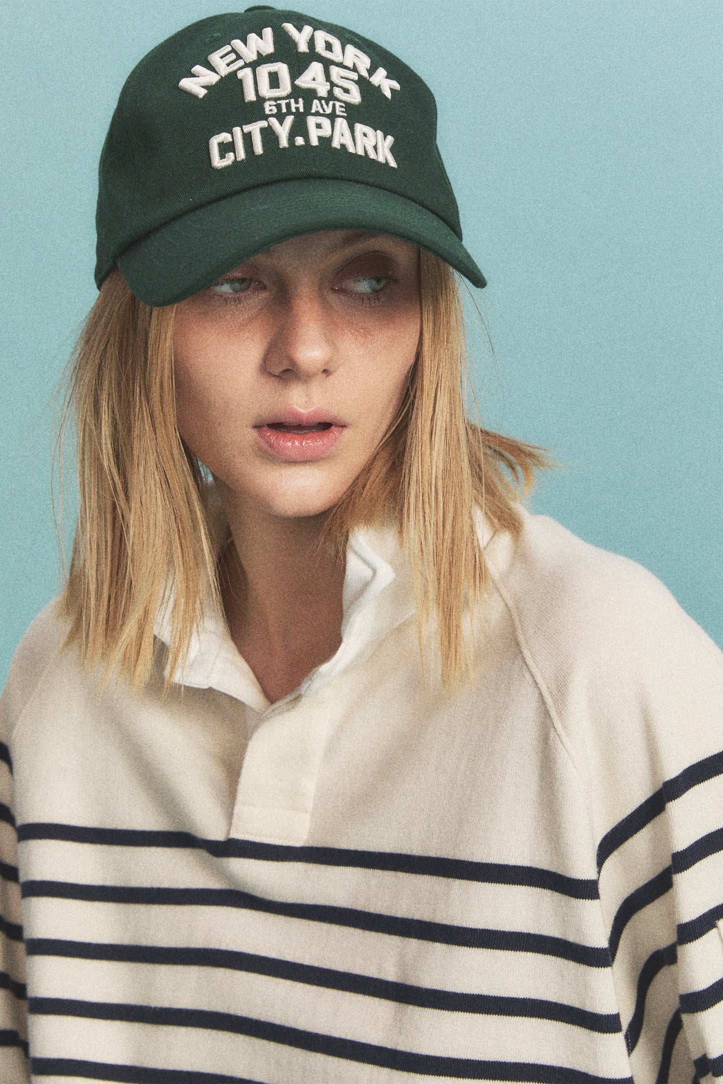 NEW YORK CITY PARK BALL CAP GREEN