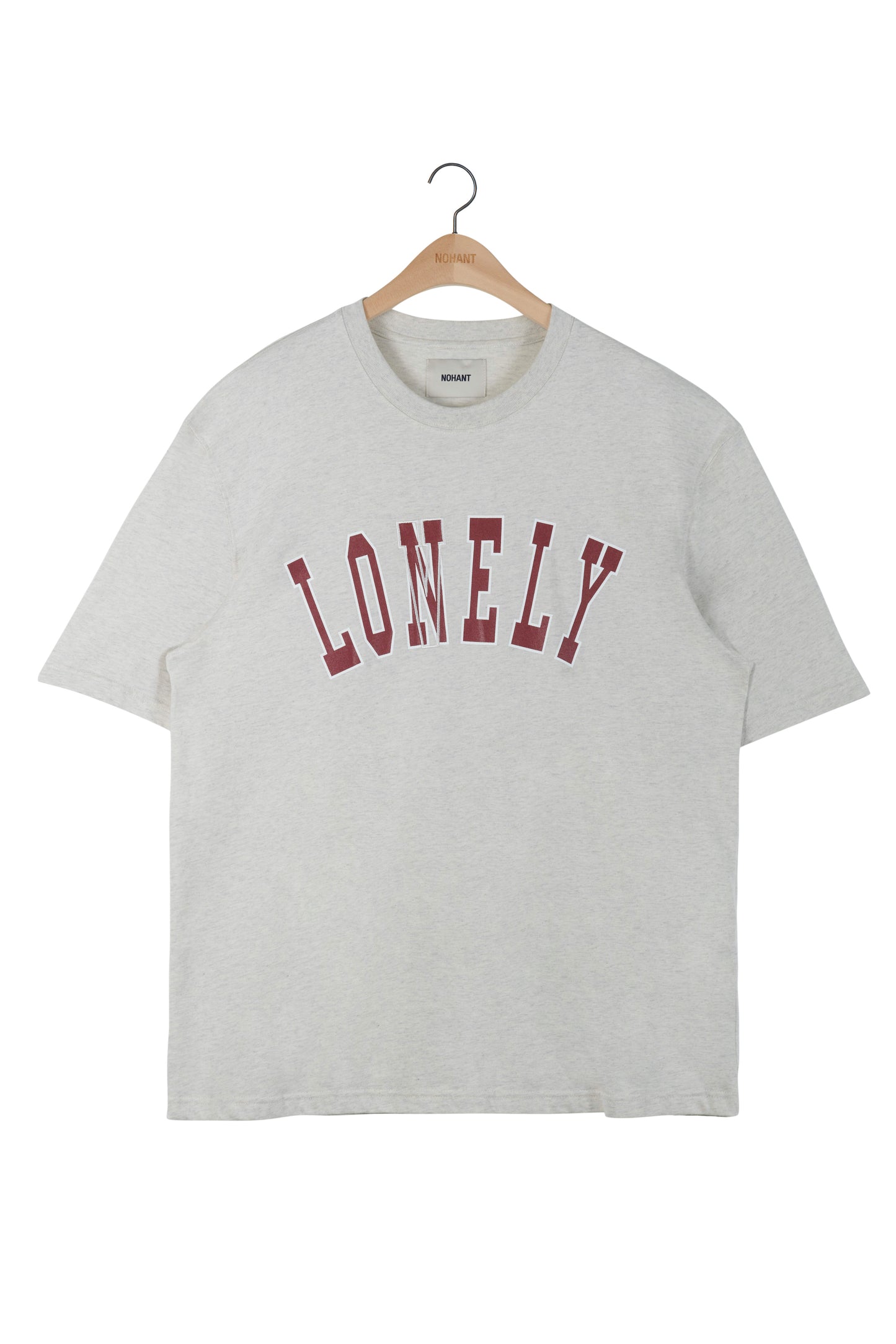 LONELY/LOVELY SHORT SLEEVE T SHIRT OATMEAL