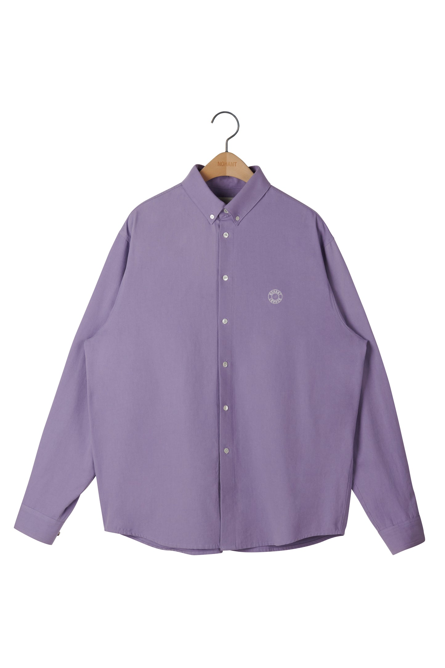 LOGO OXFORD SHIRT PURPLE