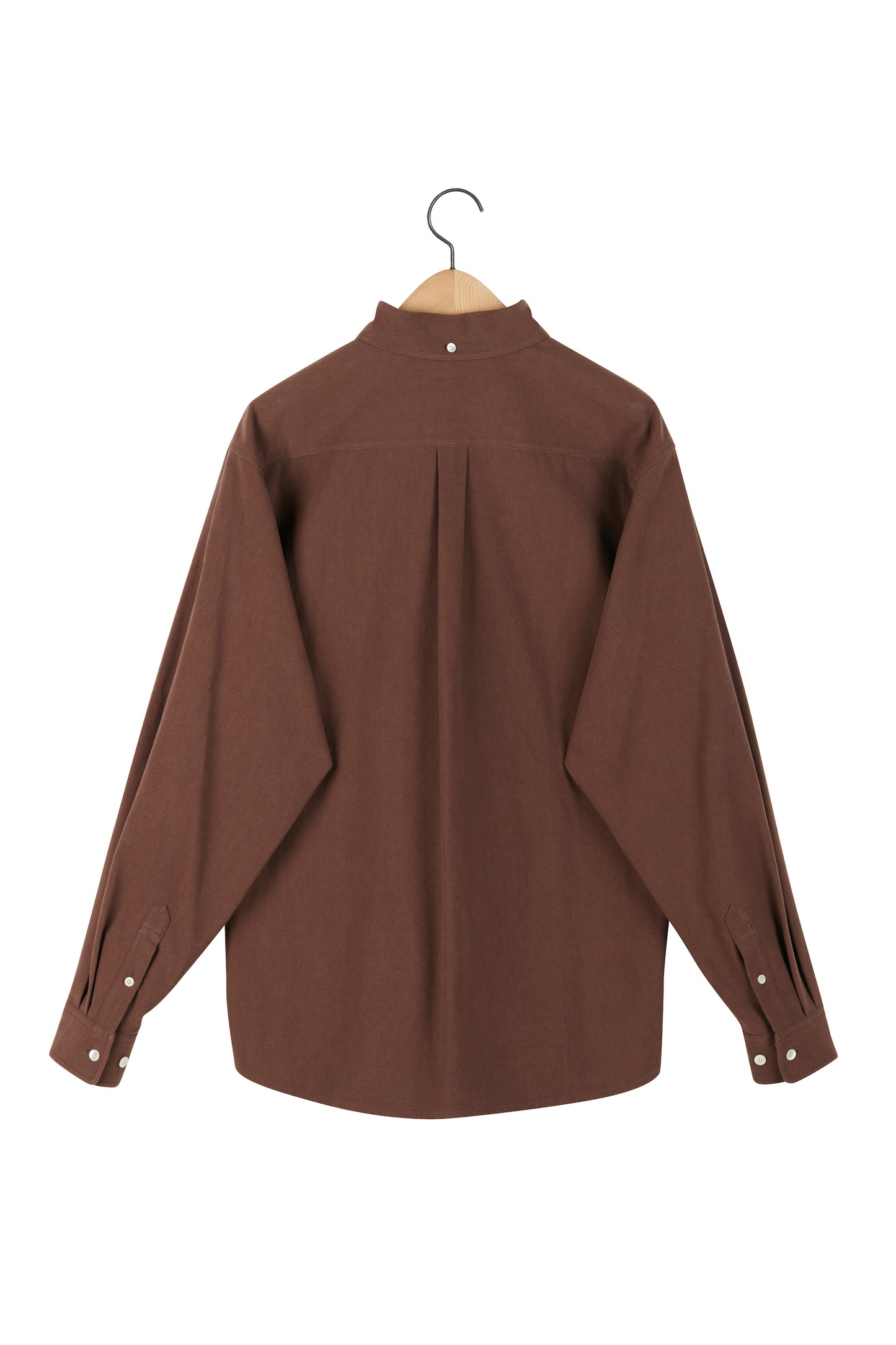 LOGO OXFORD SHIRT BROWN