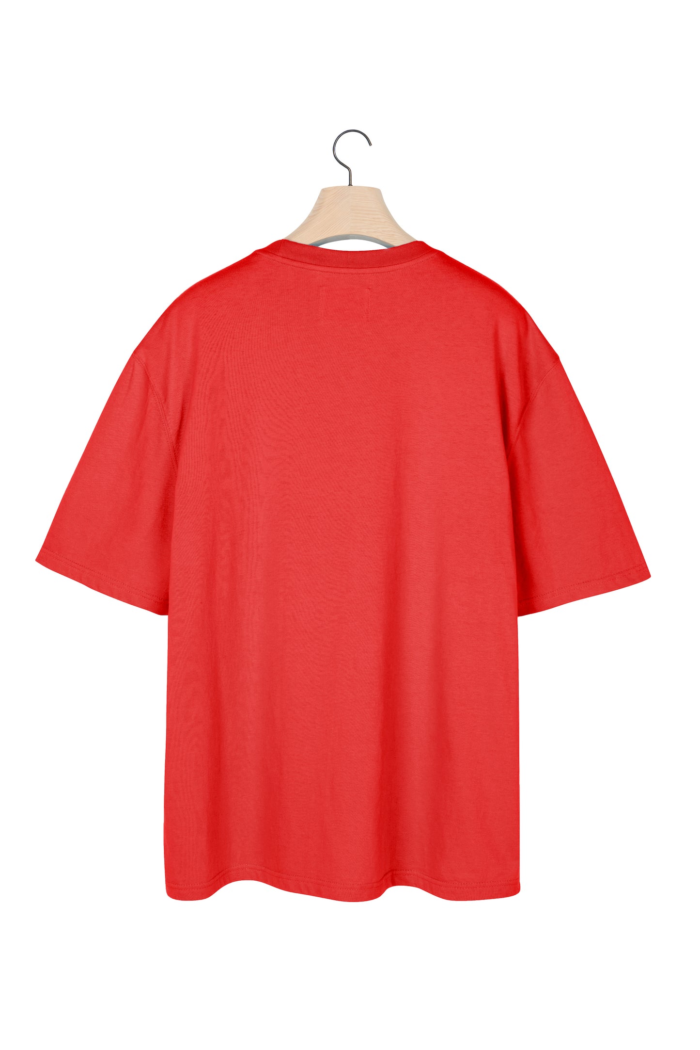 LONELY/LOVELY SHORT SLEEVE T SHIRT RED CREAM