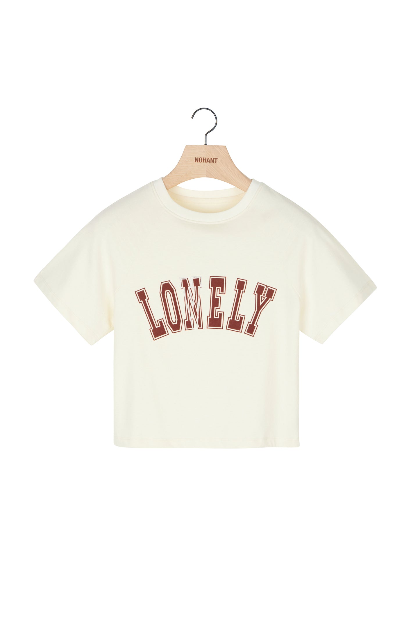 LONELY/LOVELY BABY T SHIRT CREAM
