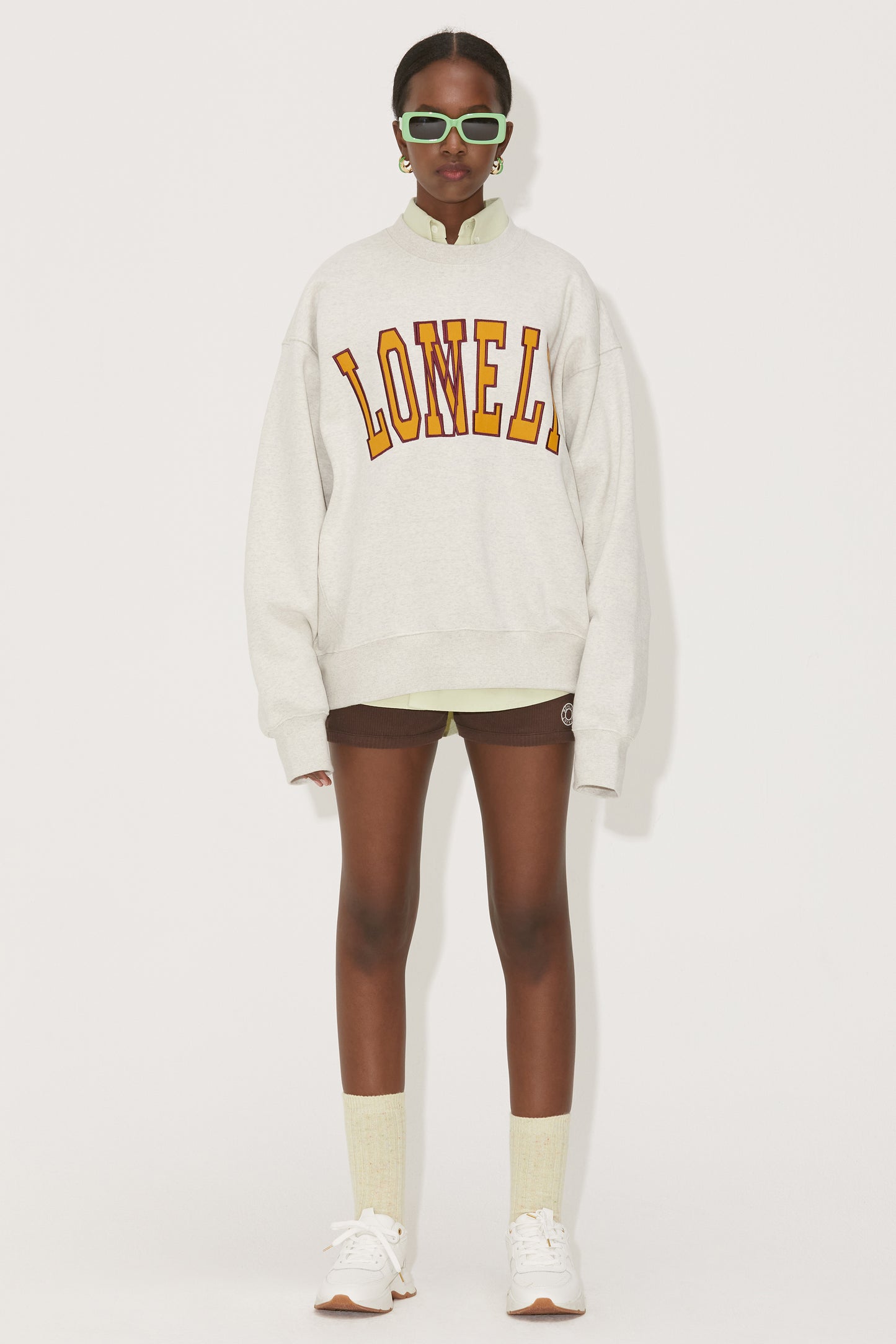 LONELY/LOVELY FLUFF SWEATSHIRT OATMEAL