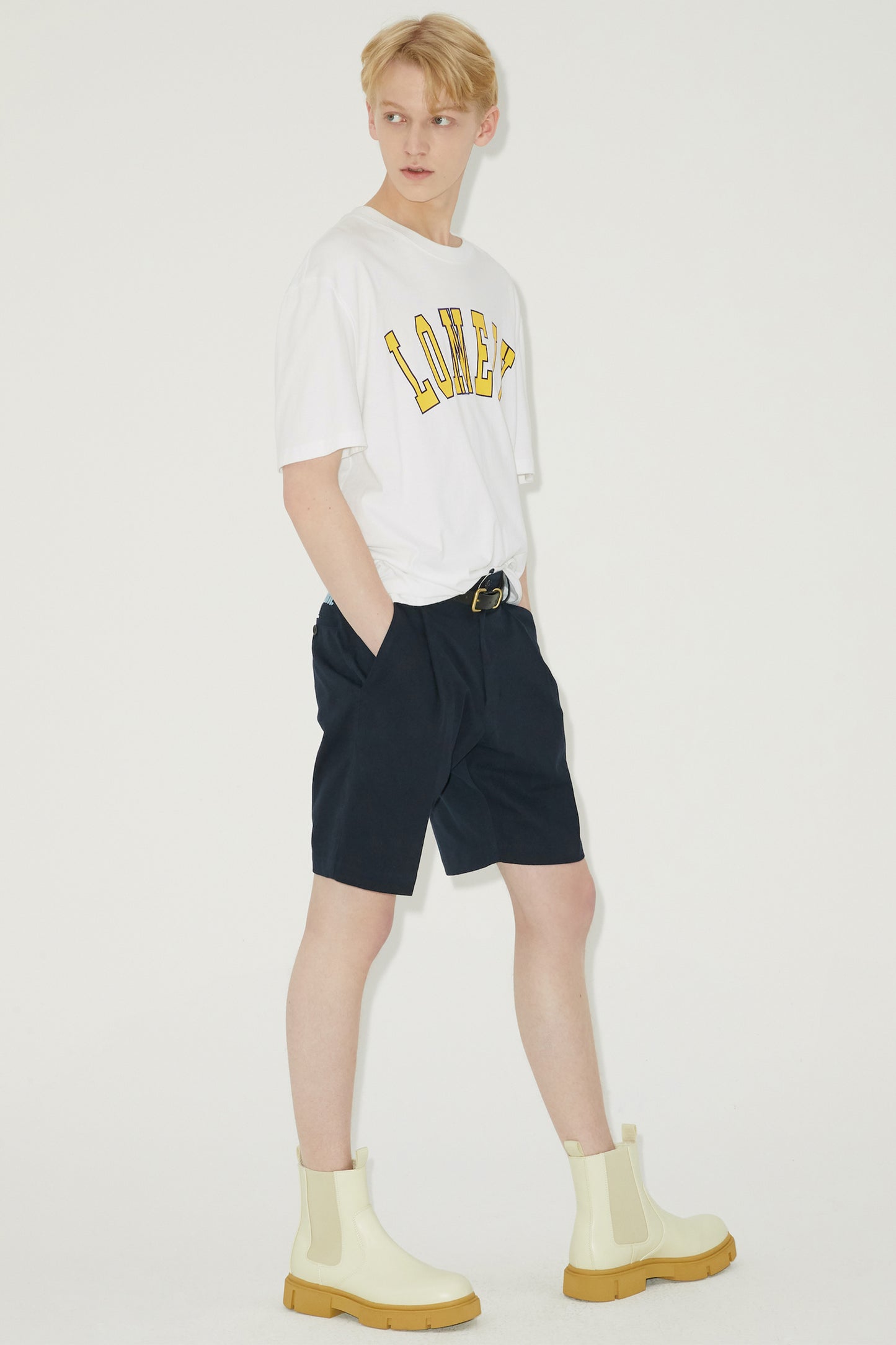 LONELY/LOVELY SHORT SLEEVE T SHIRT WHITE