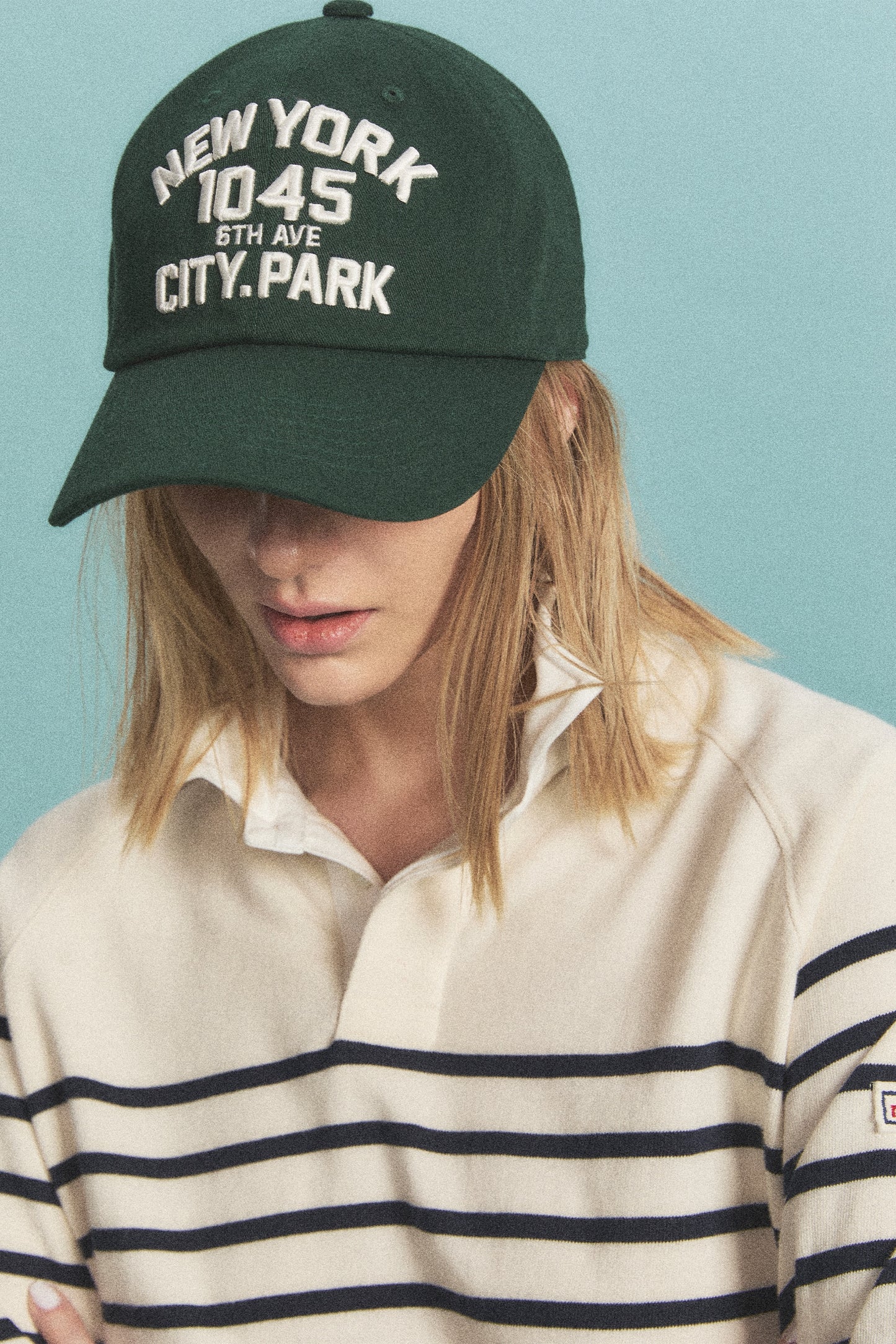 NEW YORK CITY PARK BALL CAP GREEN
