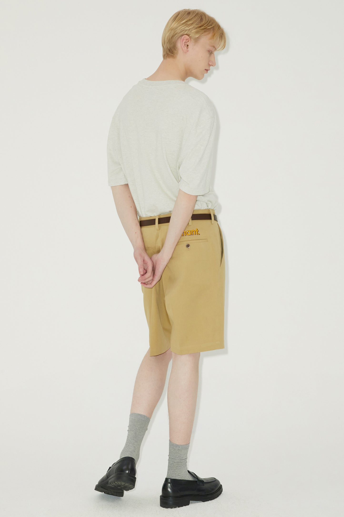 LONELY/LOVELY SHORT SLEEVE T SHIRT OATMEAL