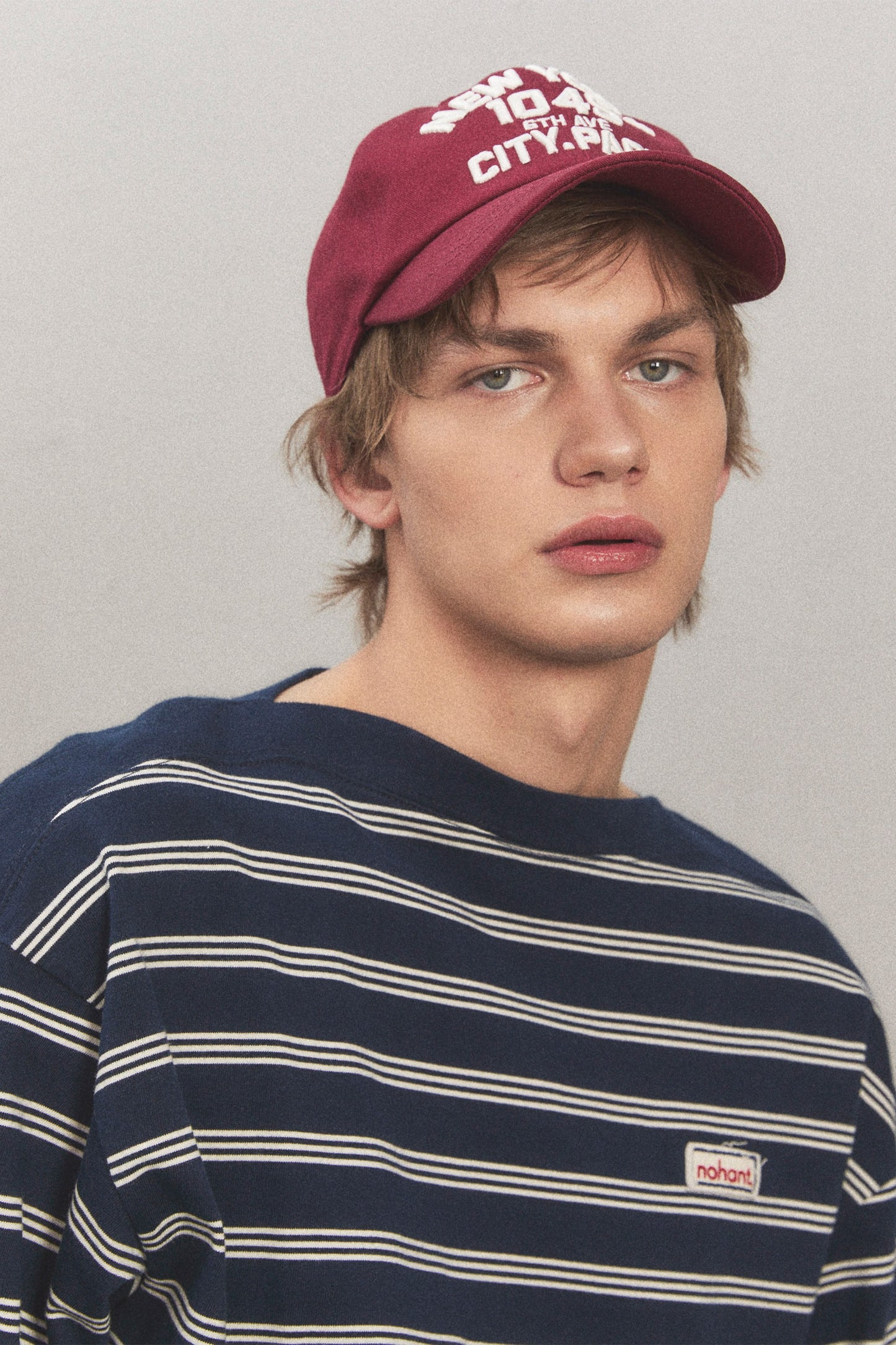 NEW YORK CITY PARK BALL CAP BURGUNDY