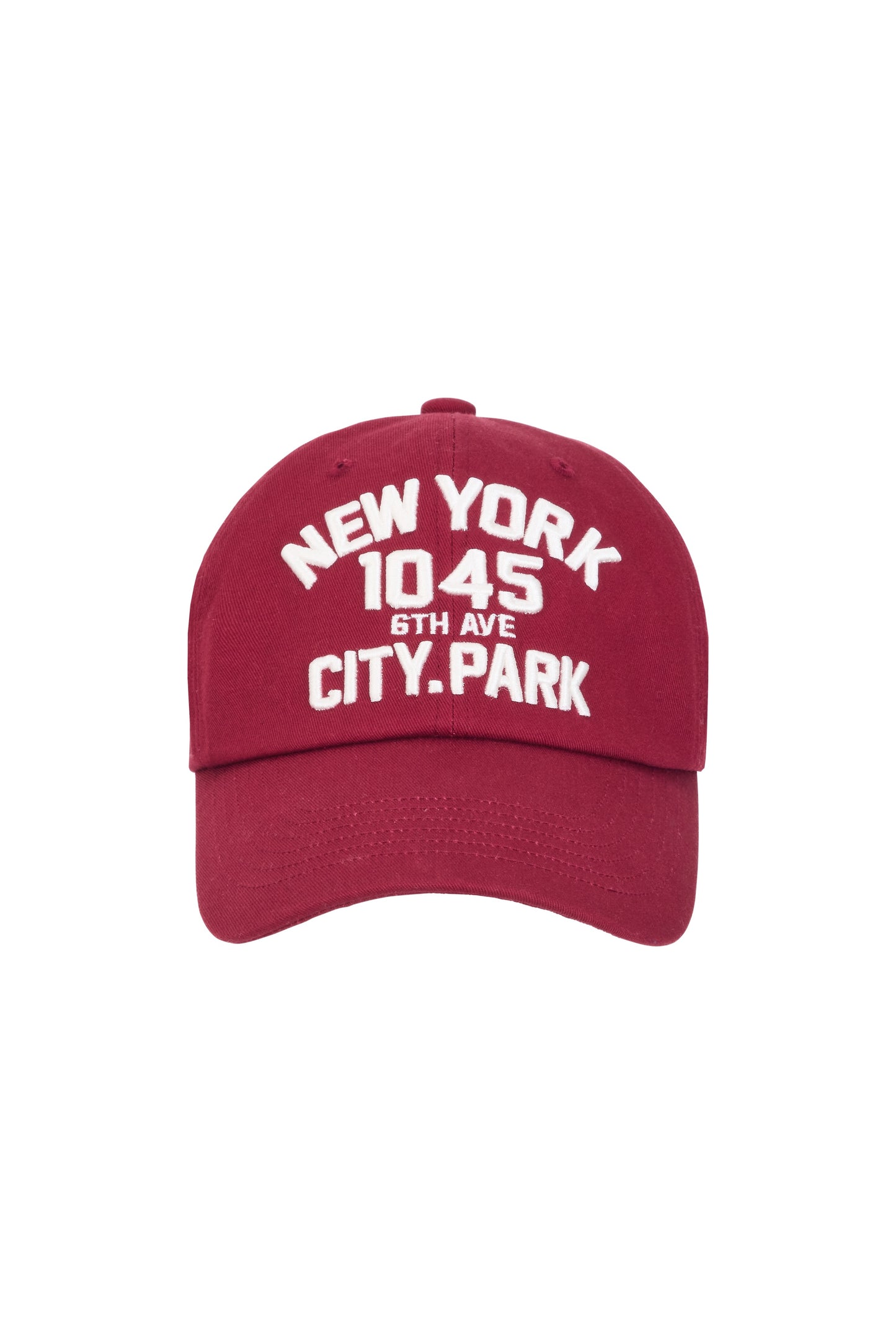 NEW YORK CITY PARK BALL CAP BURGUNDY