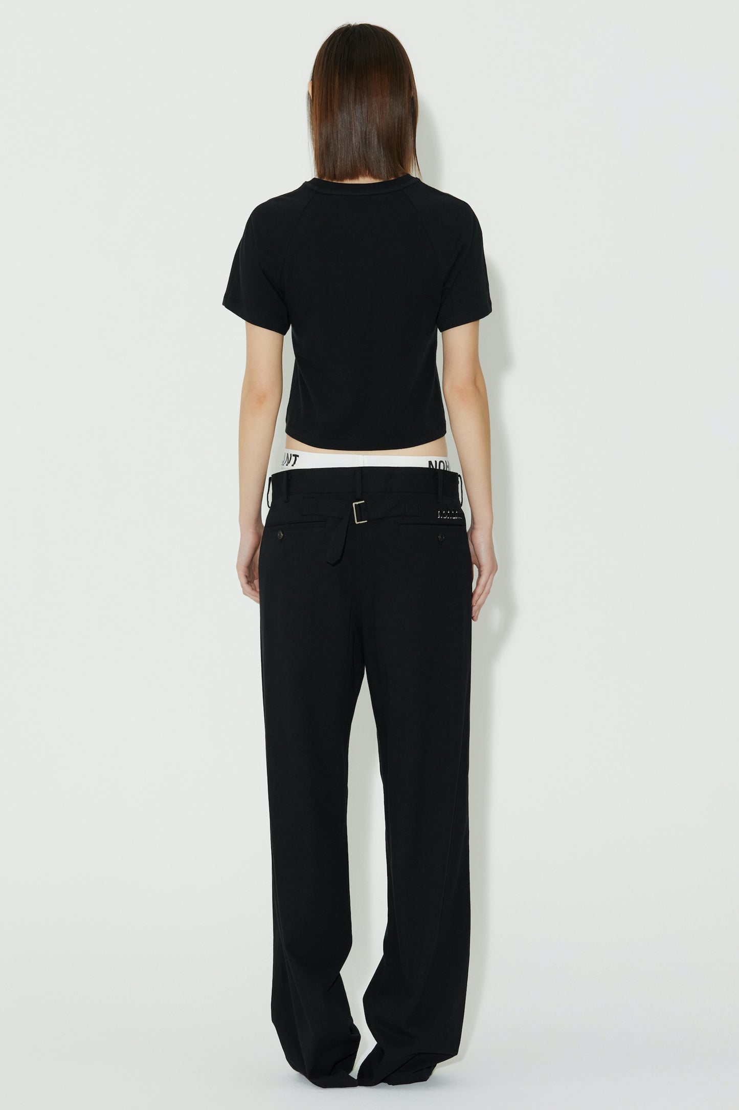 LONELY/LOVELY BABY T SHIRT BLACK