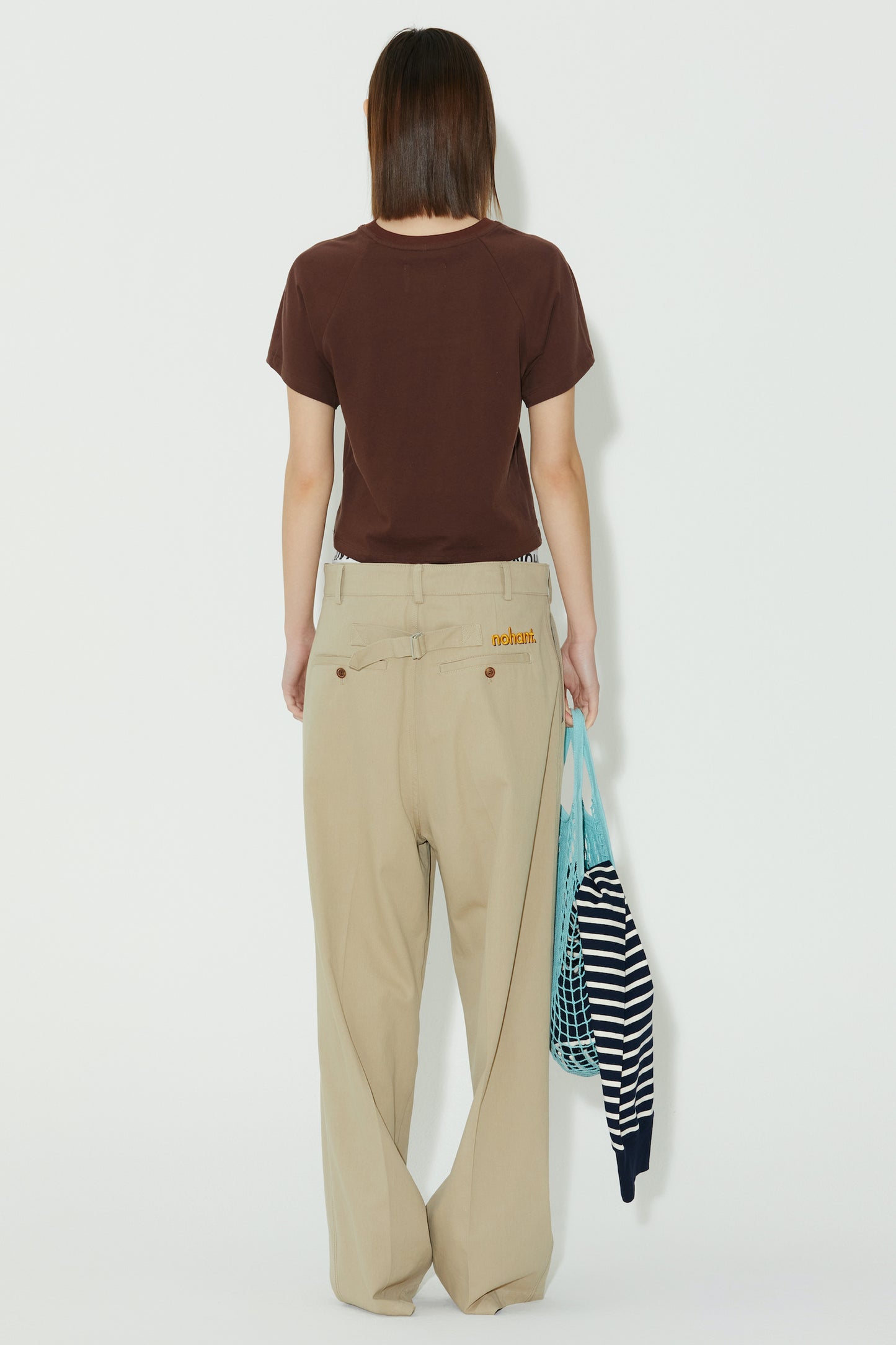 LONELY/LOVELY BABY T SHIRT BROWN