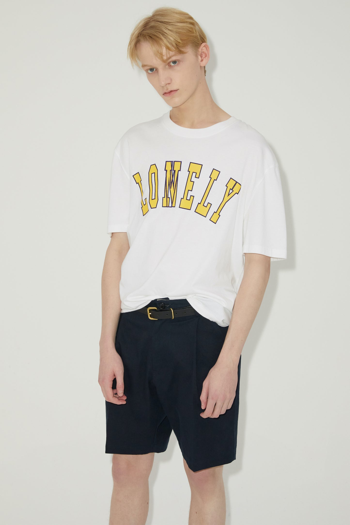 LONELY/LOVELY SHORT SLEEVE T SHIRT WHITE