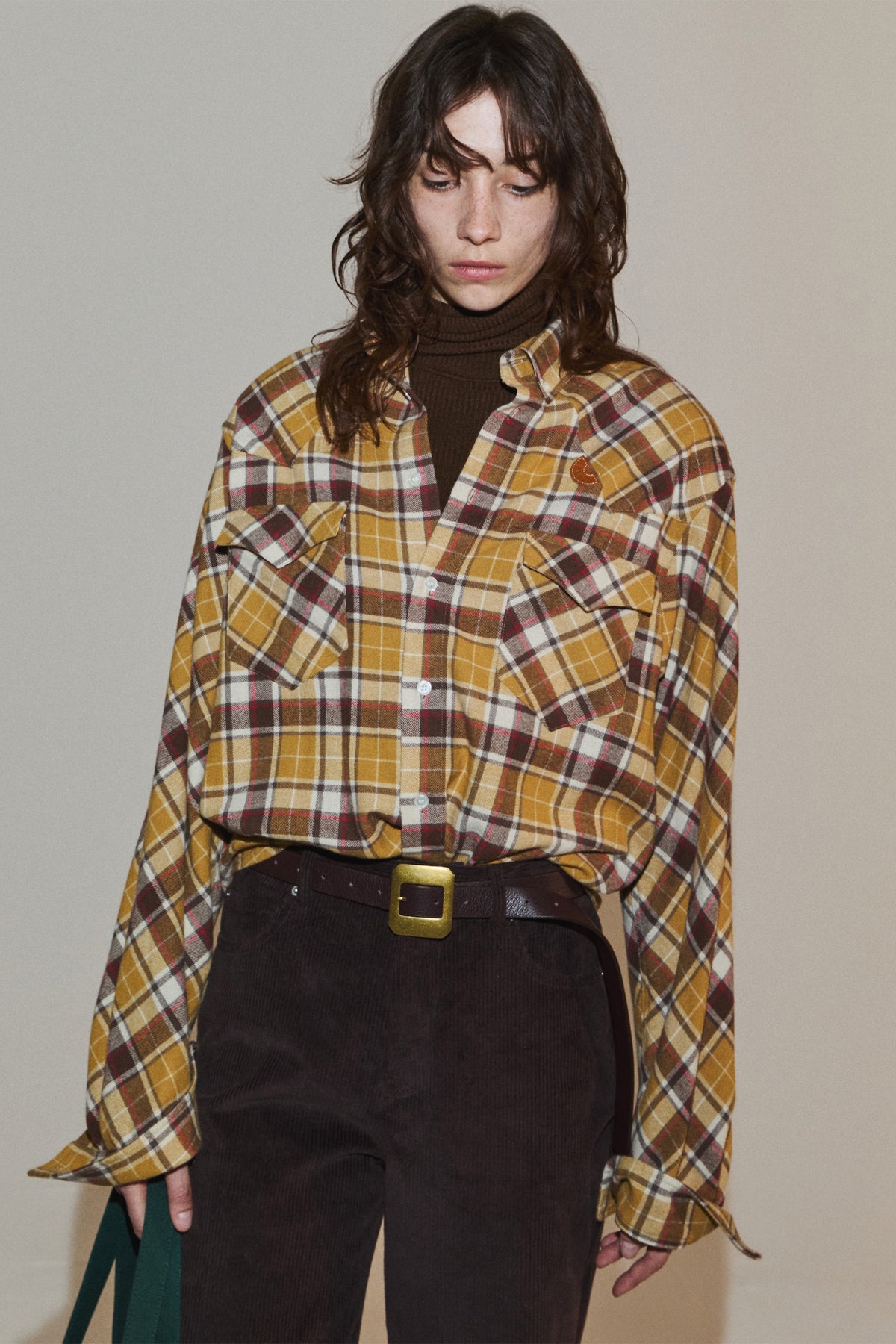 IVY WESTERN SHIRT YELLOW