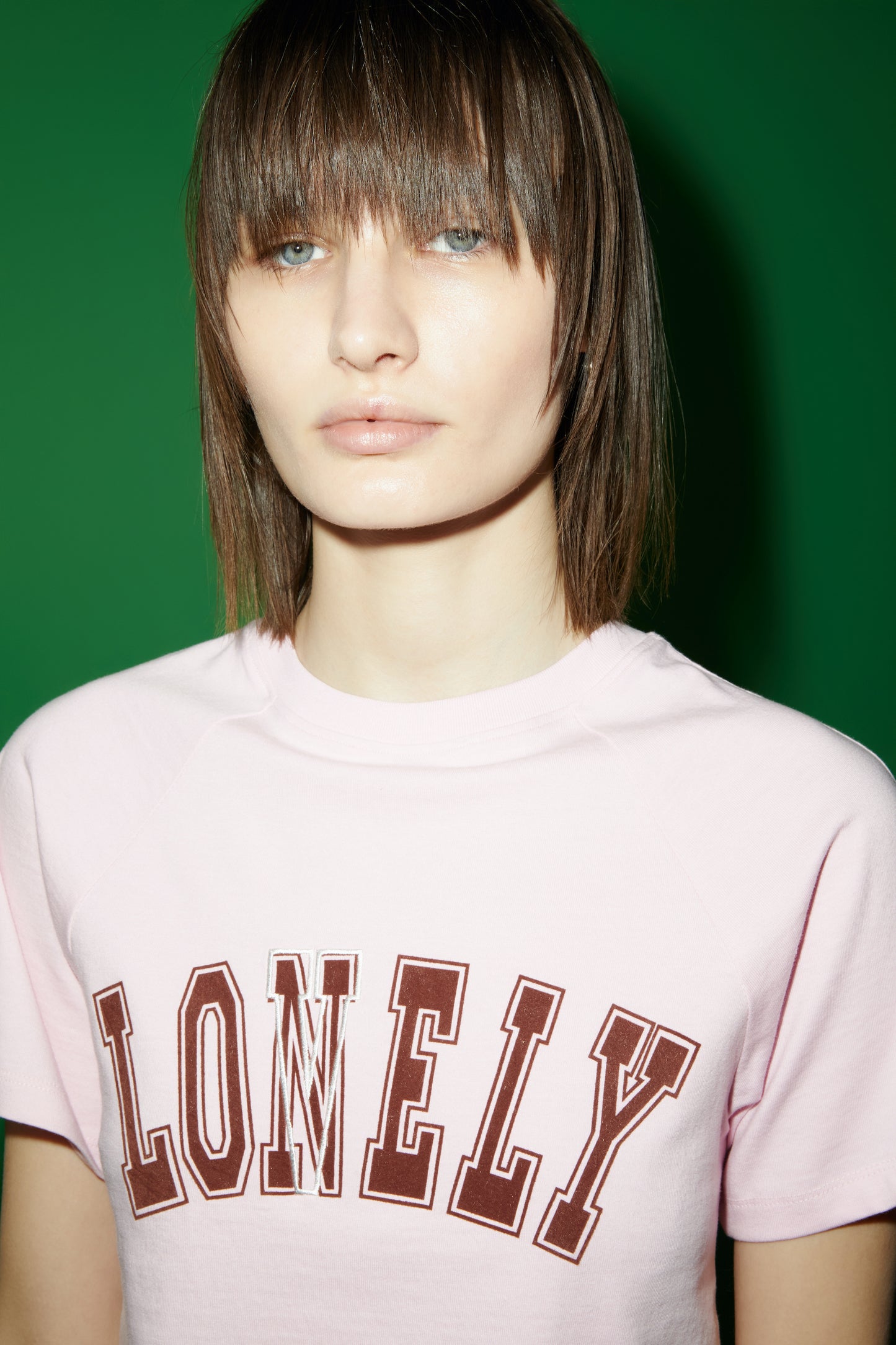 LONELY/LOVELY BABY T SHIRT PINK