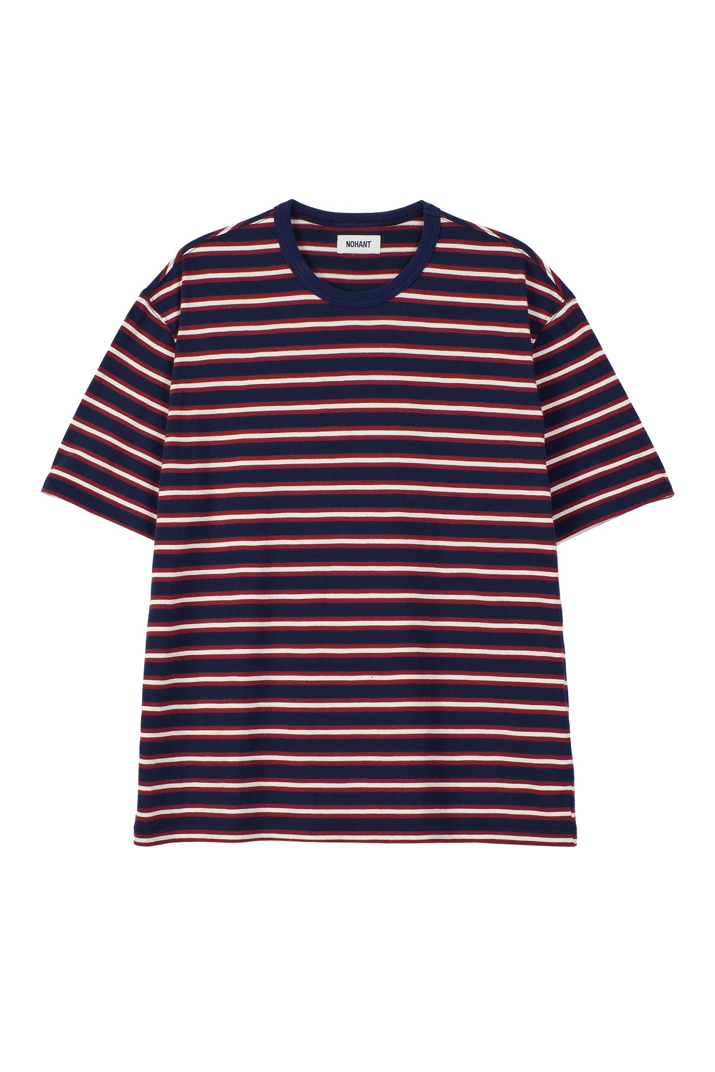 STRIPE BASIC SHORT SLEEVE T-SHIRT NAVY