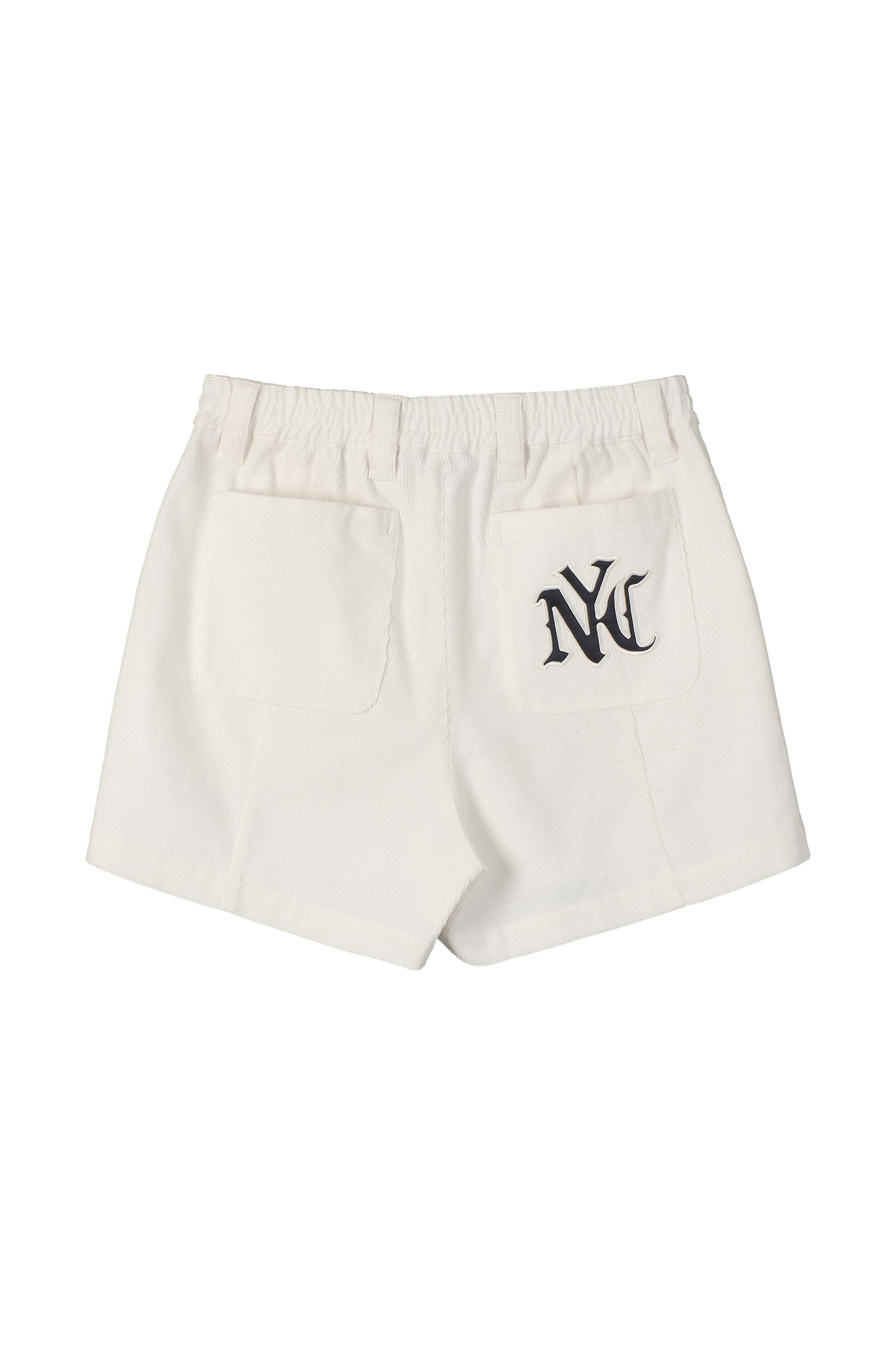 NYC CORDUROY SHORTS WHITE