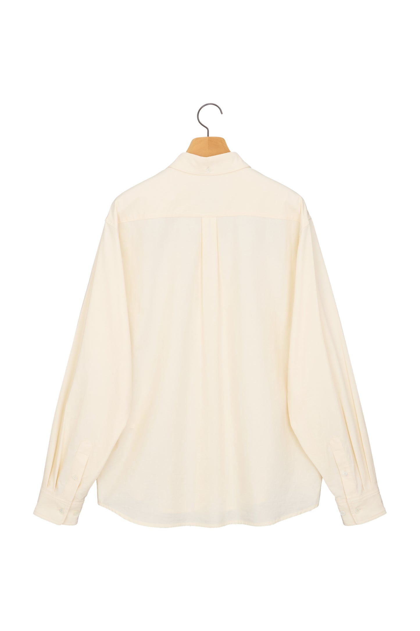 RELAXED POPLIN SHIRT IVORY