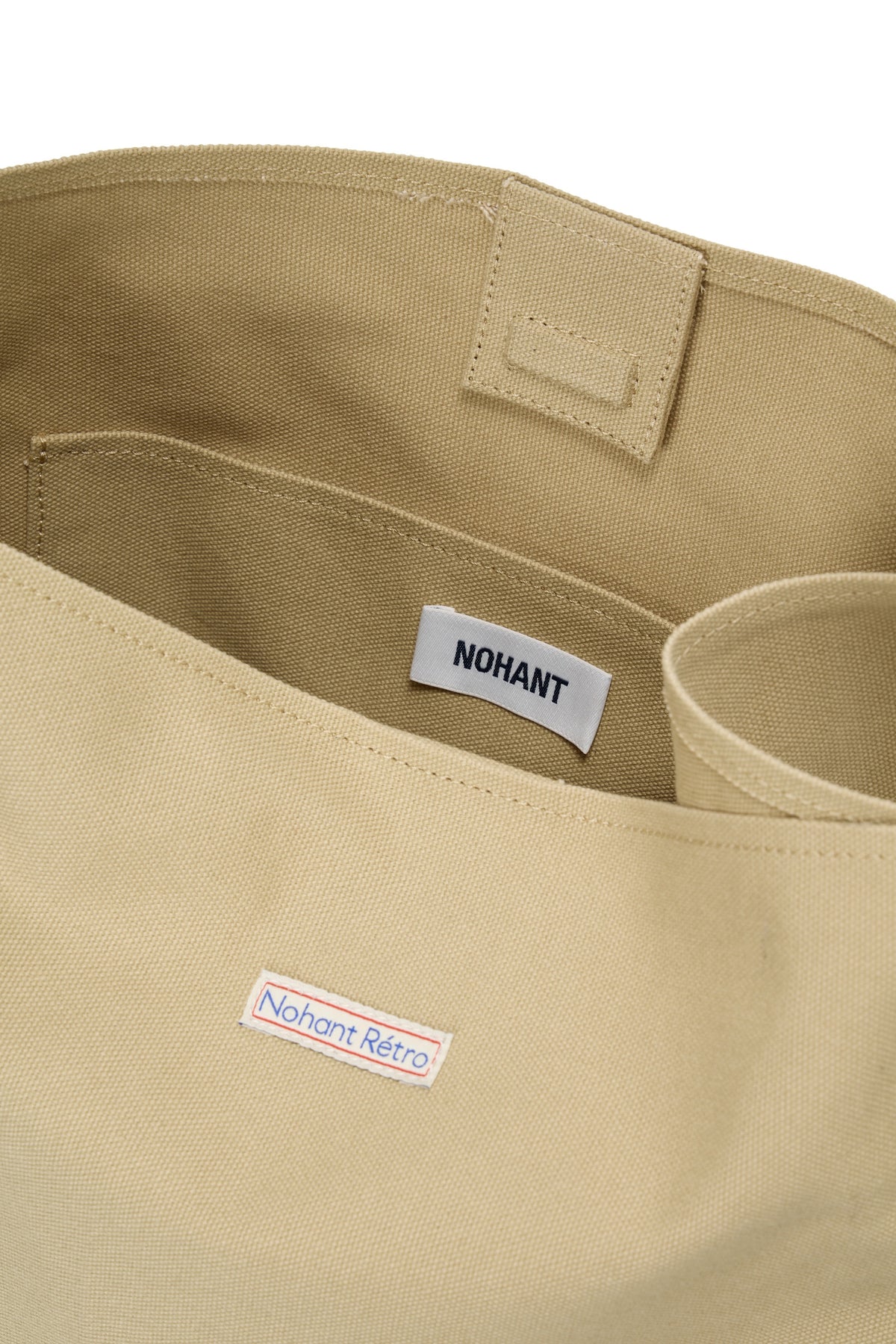 PIPING CARRYALL CAMPUS BAG BEIGE