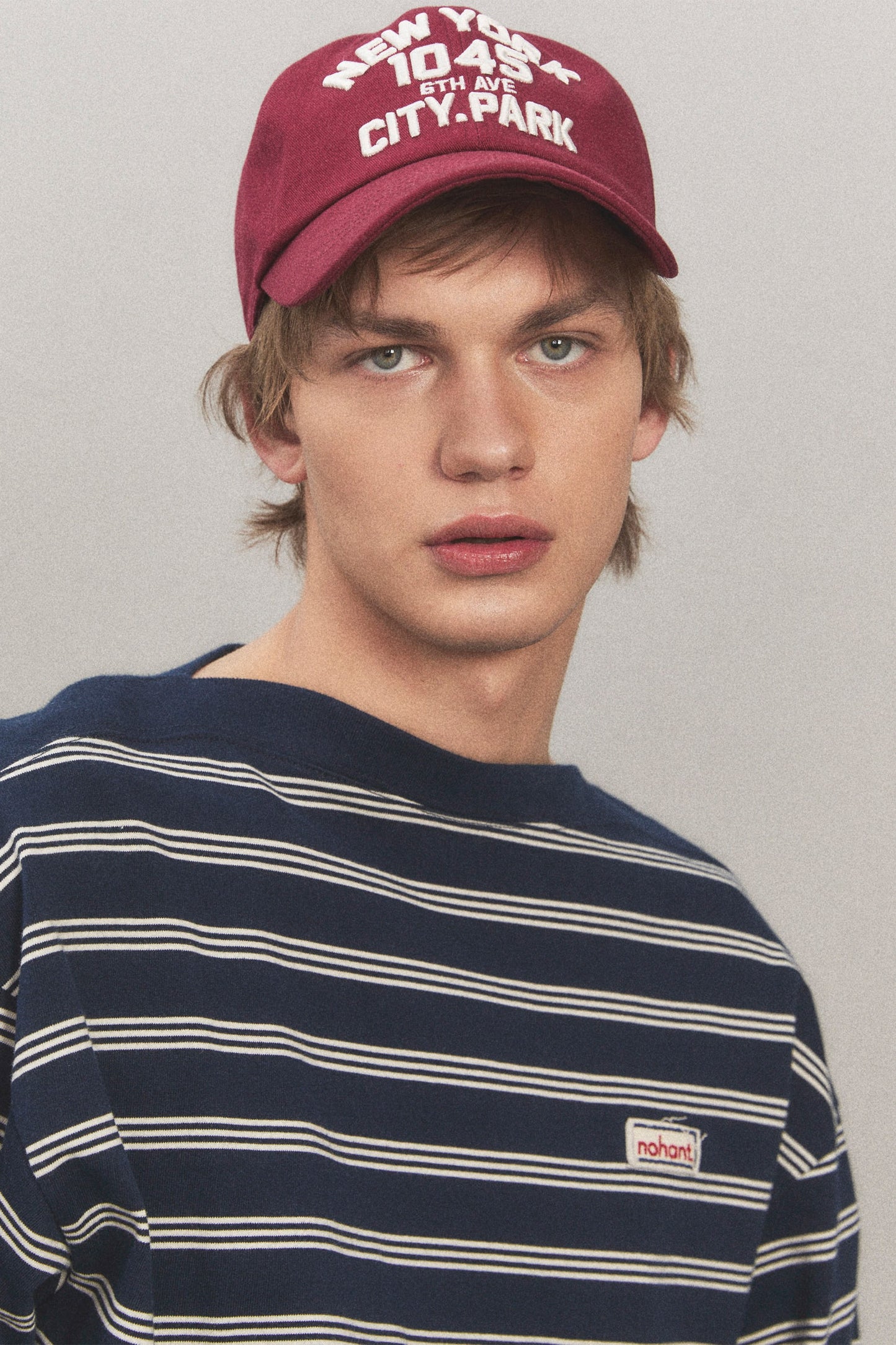 NEW YORK CITY PARK BALL CAP BURGUNDY