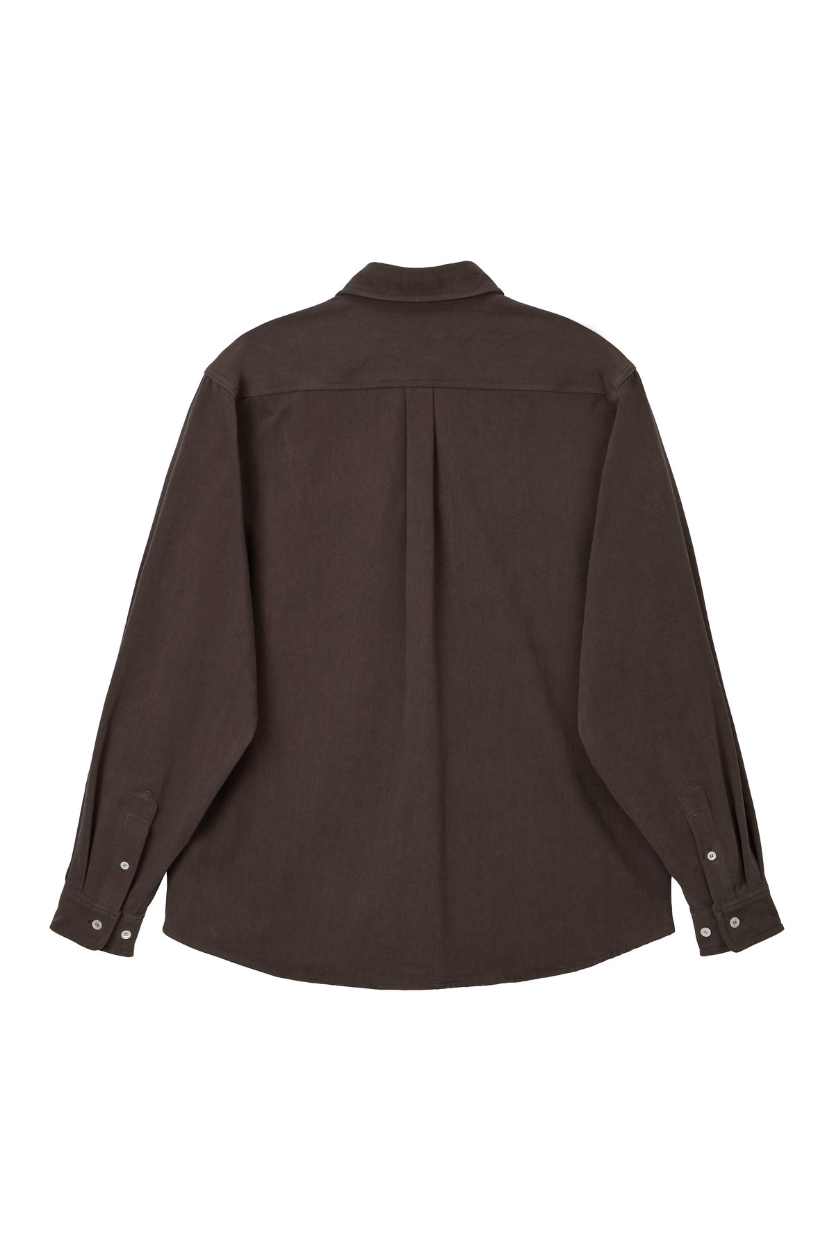 WIRE OXFORD SHIRT BROWN