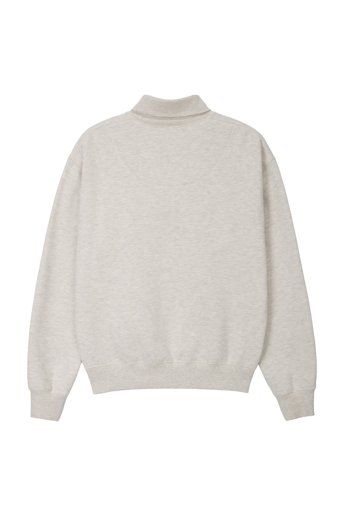 RETRO DAILY TURTLENECK SWEATSHIRT OATMEAL