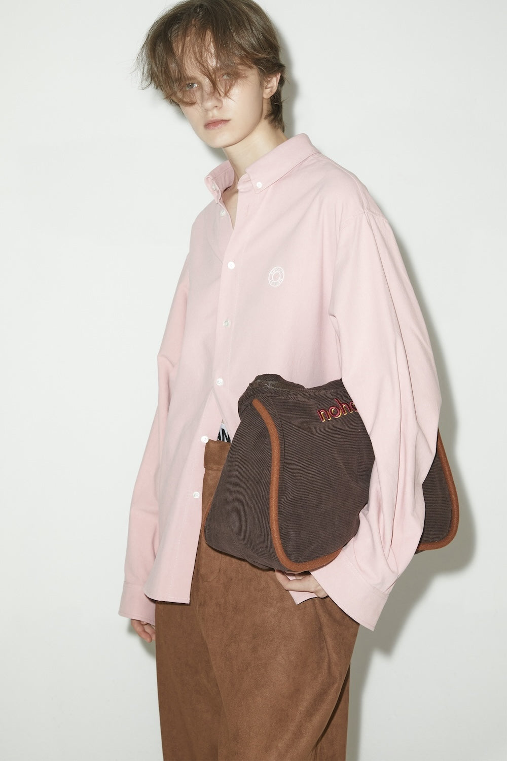 LOGO OXFORD SHIRT AURORA PINK