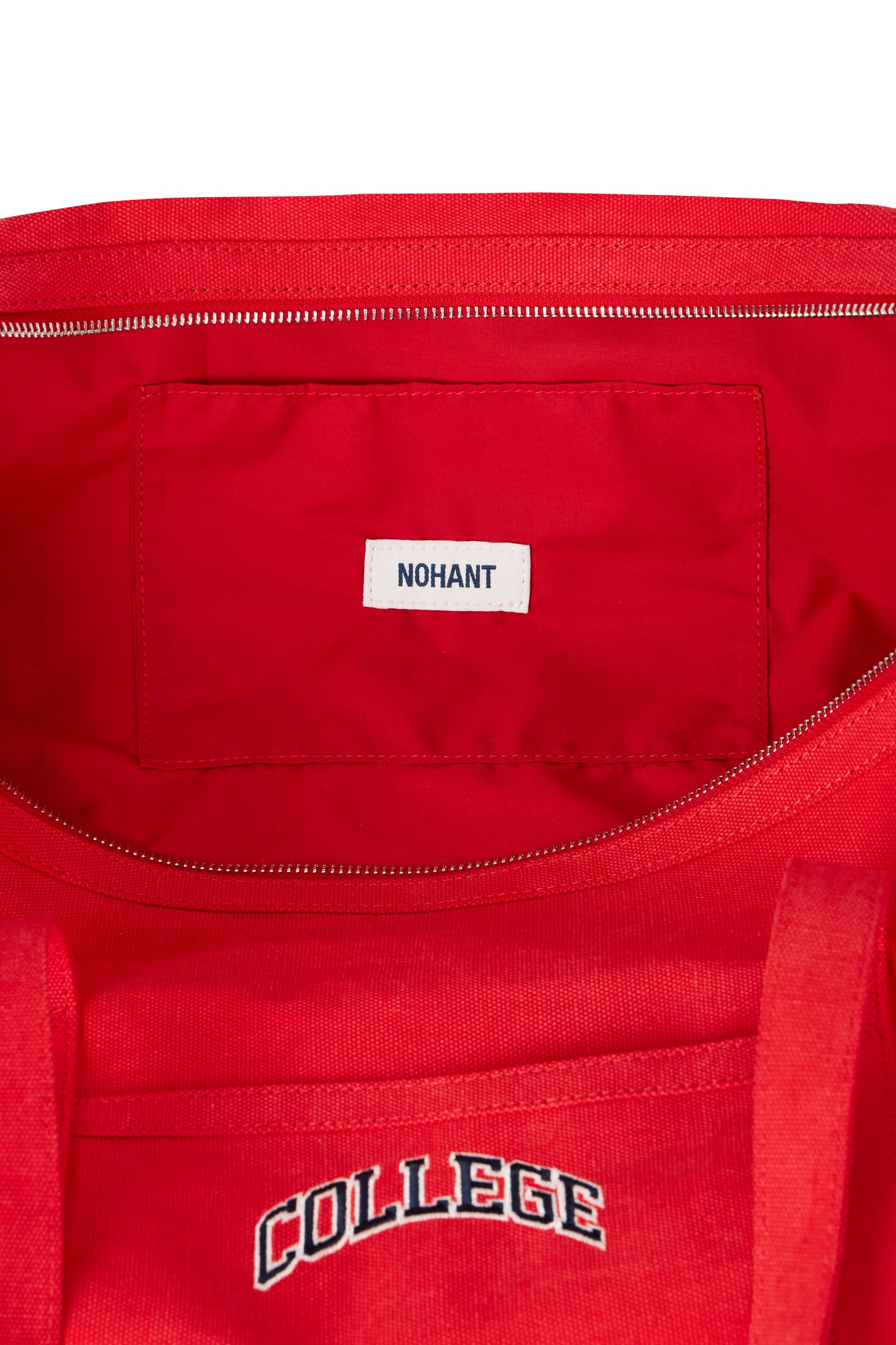 CANVAS DUFFEL BAG RED