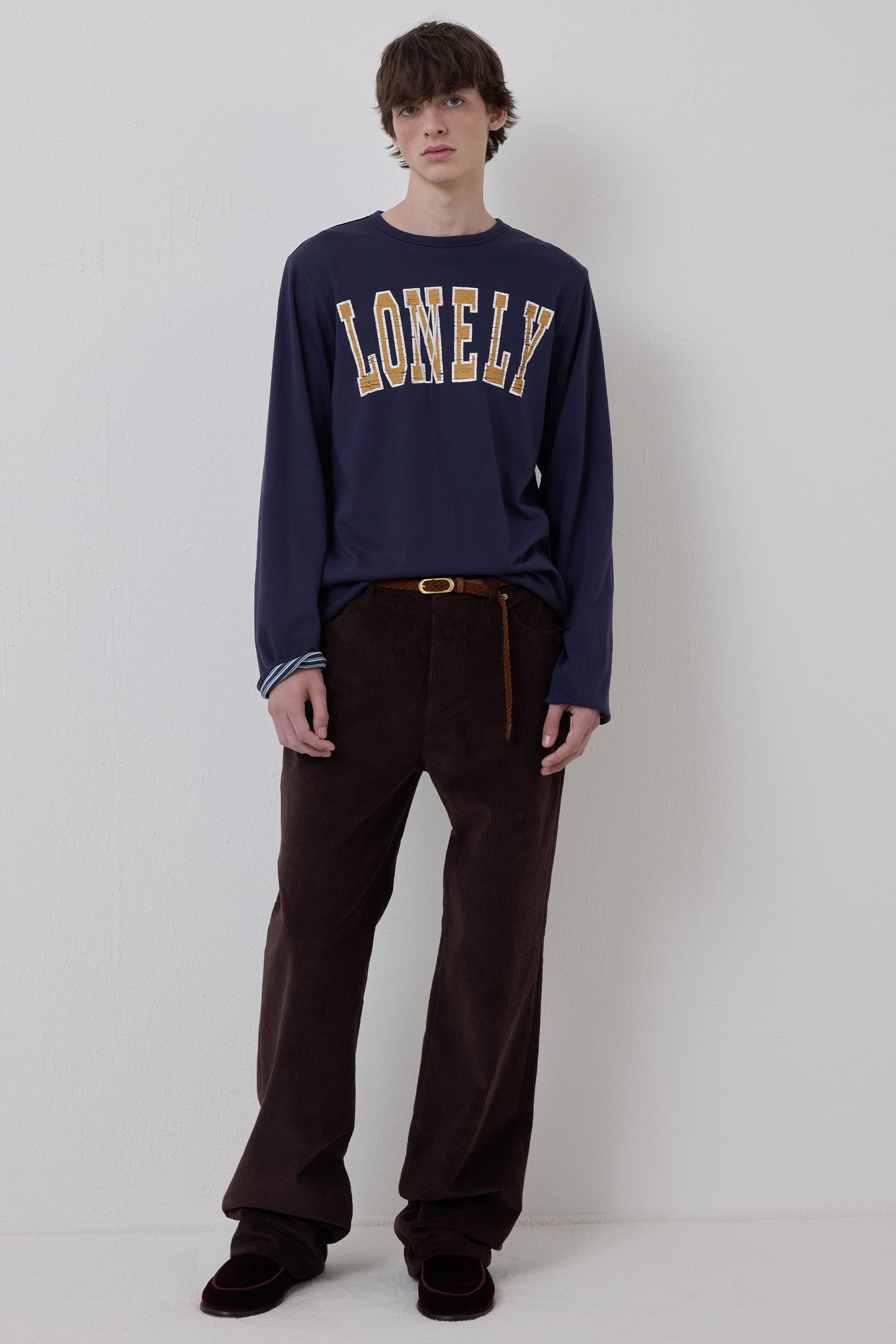 EASY UNIFORM CORDUROY PANTS BROWN(MEN'S)-COMING SOON