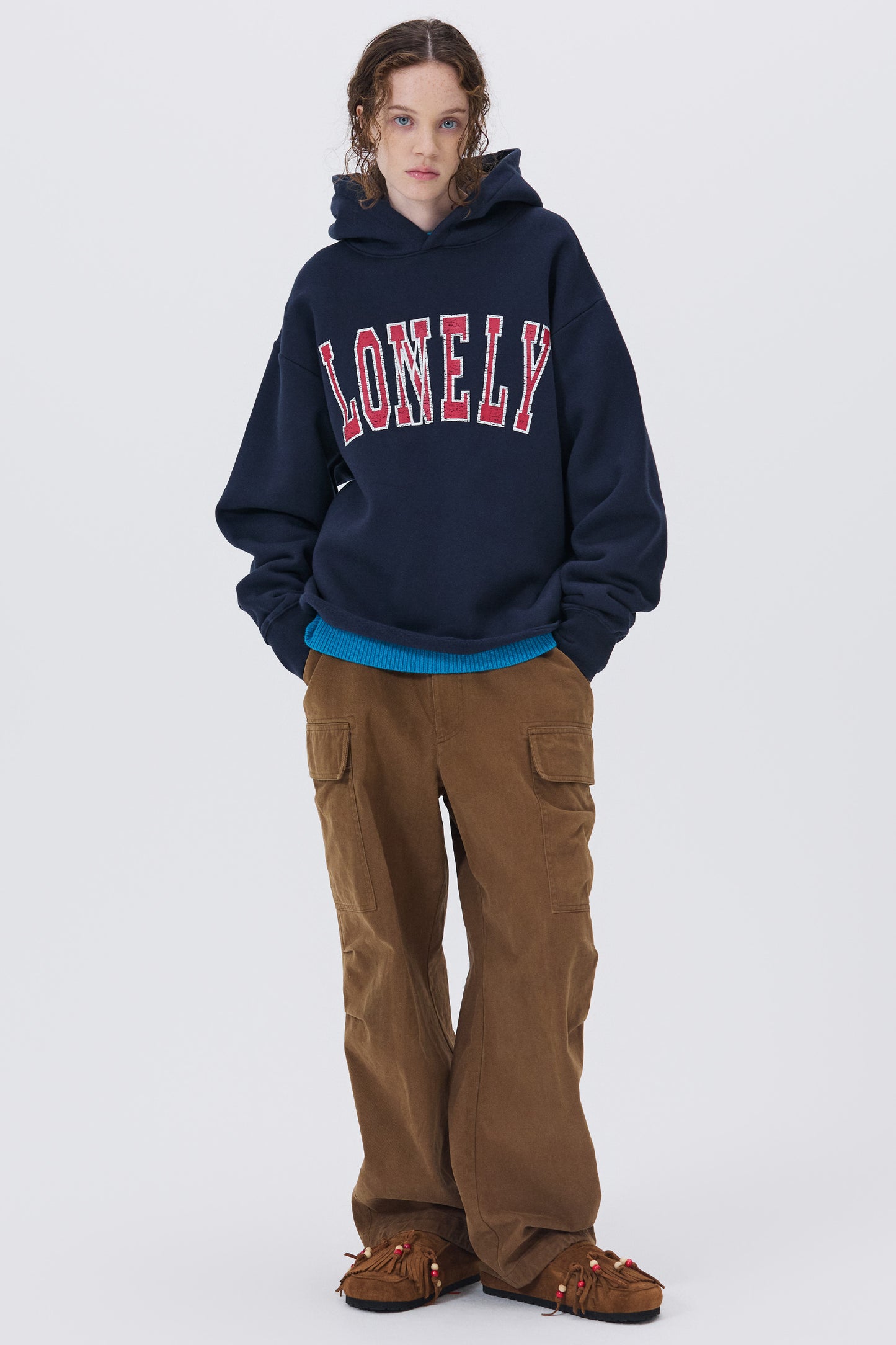 WASHED UTILITY CARGO PANTS BROWN