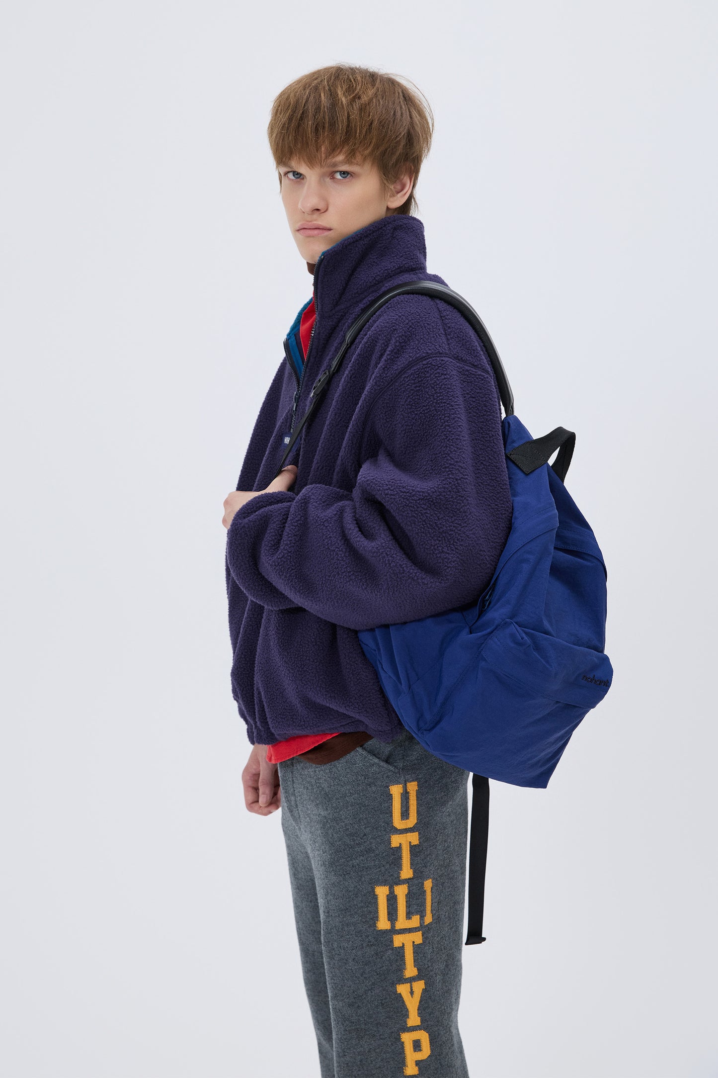 NYLON DAYPACK BLUE