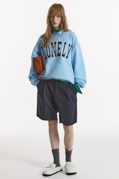 LONELY/LOVELY SWEATSHIRT SKY BLUE