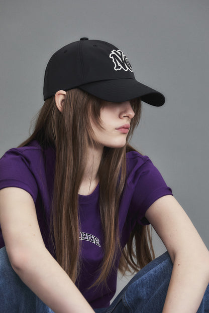 NYC NYLON BALL CAP BLACK