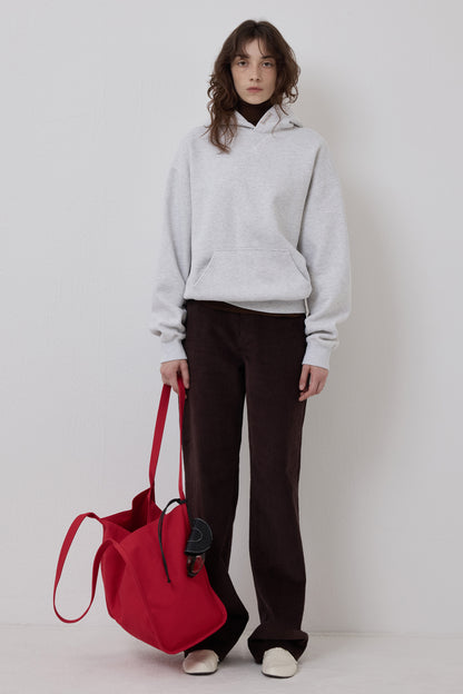 RETRO DAILY HOODIE ASH GRAY