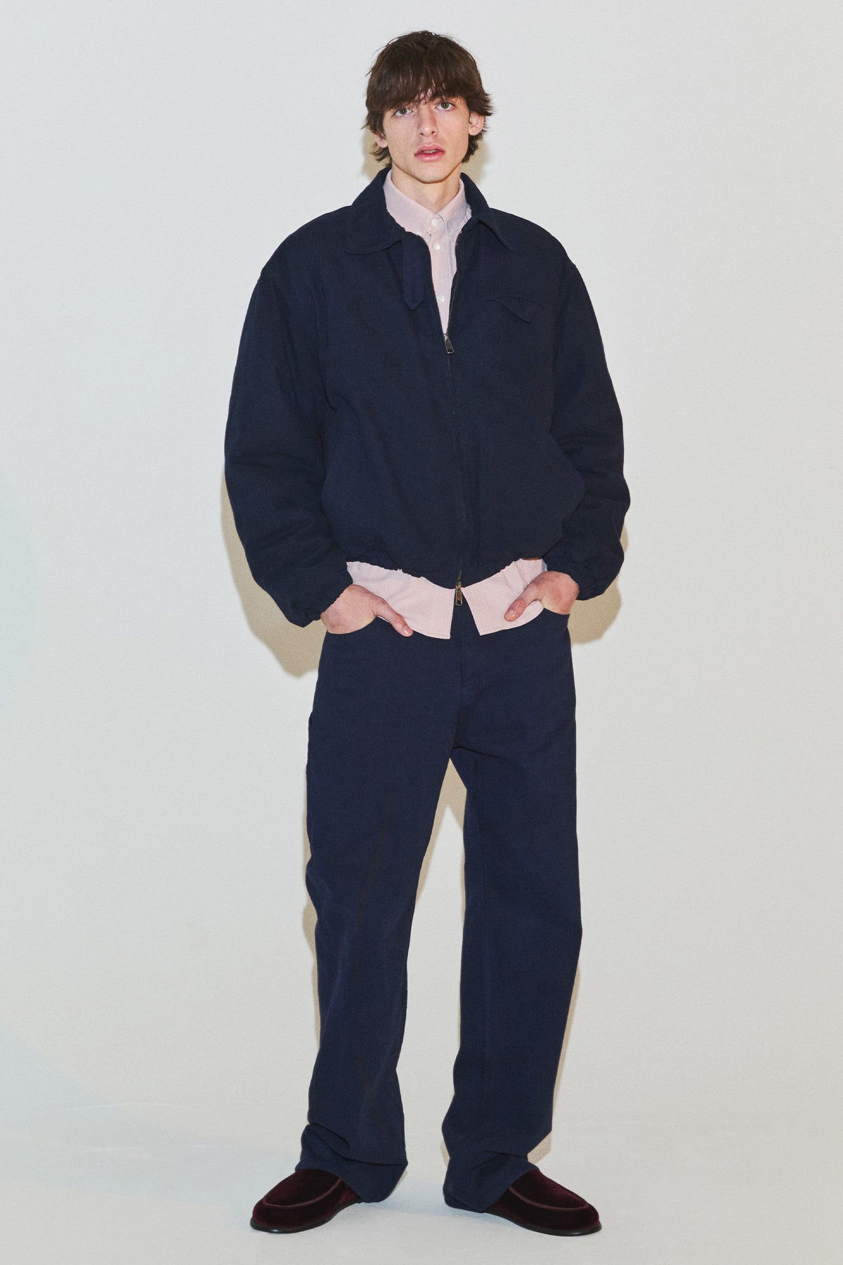 [PREVIEW]UNIFORM VOLUME BLOUSON NAVY