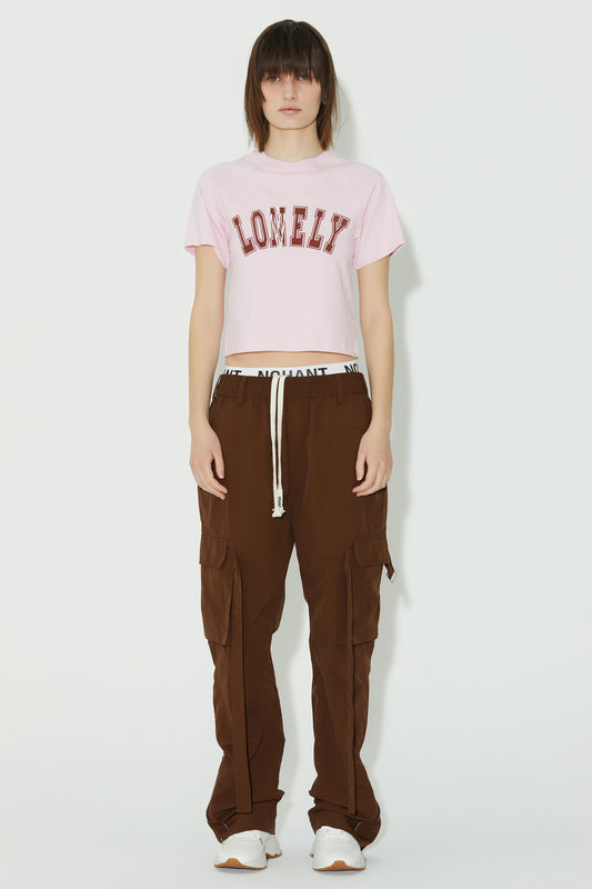 LONELY/LOVELY BABY T SHIRT PINK