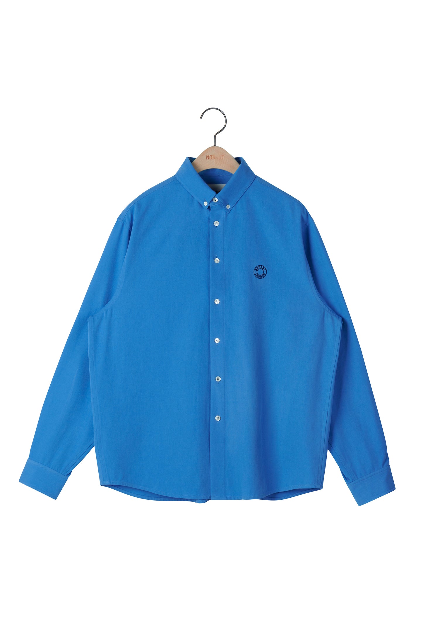 LOGO OXFORD SHIRT BLUE