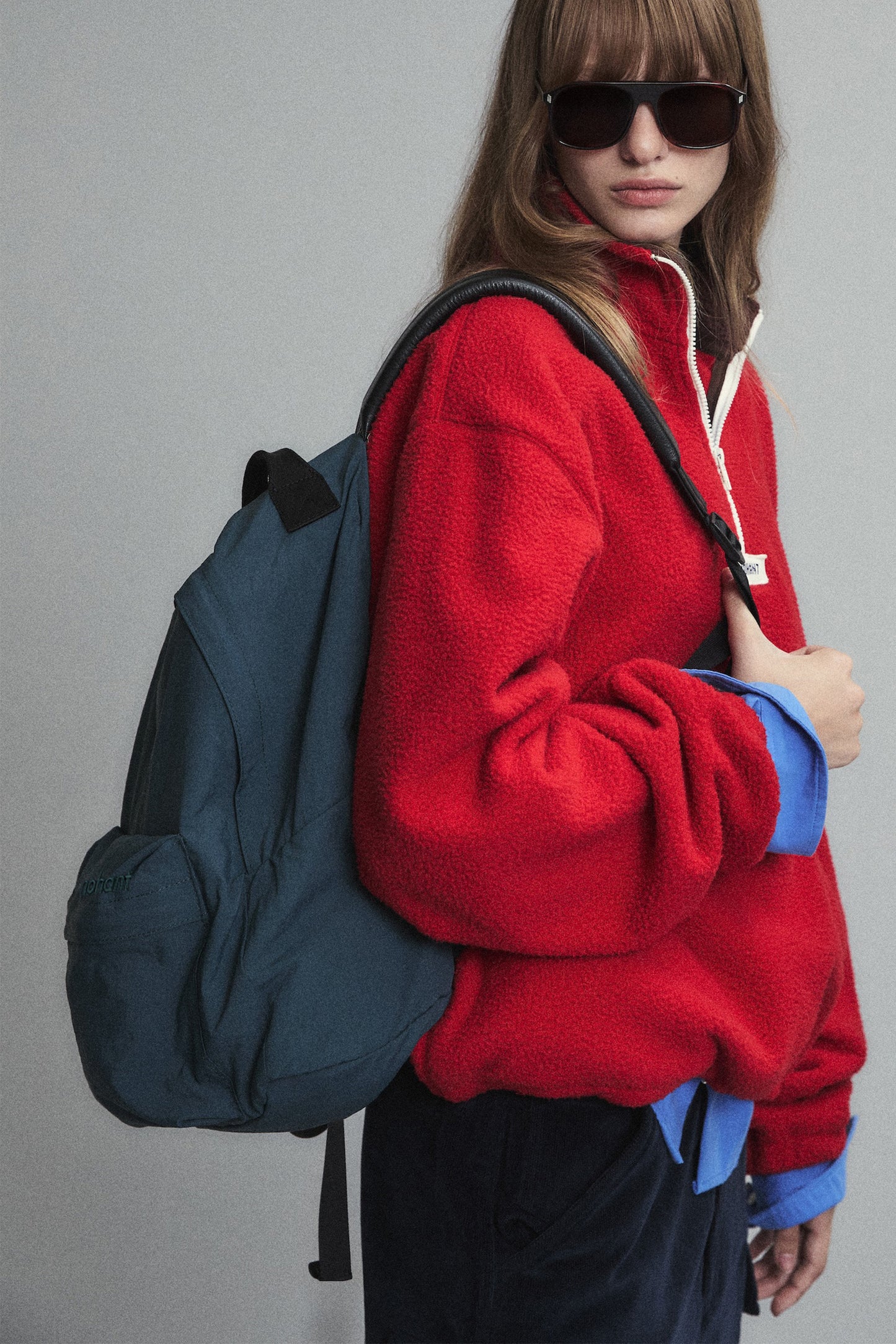 NYLON DAYPACK TEAL GREEN