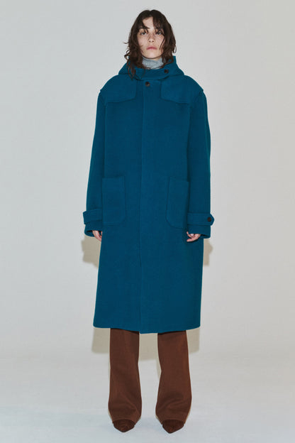 CAMPUS DUFFLE COAT BLUE