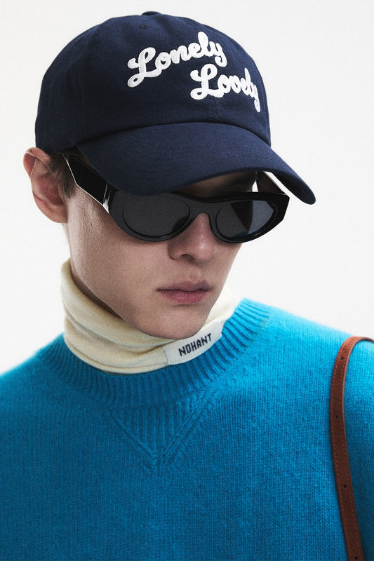 LNLV CURSIVE LOGO BALL CAP NAVY