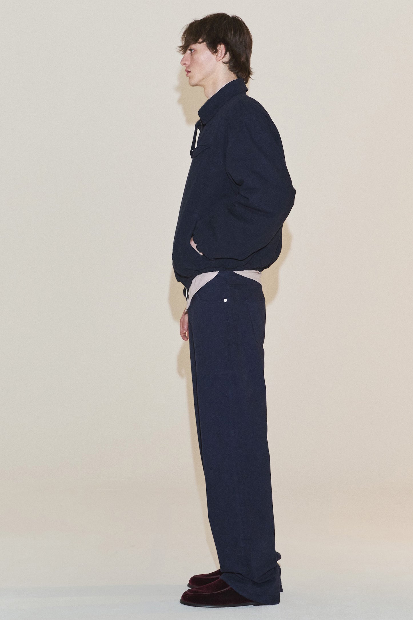 EASY UNIFORM PANTS NAVY(MEN'S)