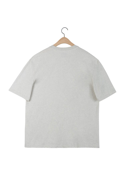 LONELY/LOVELY SHORT SLEEVE T SHIRT OATMEAL