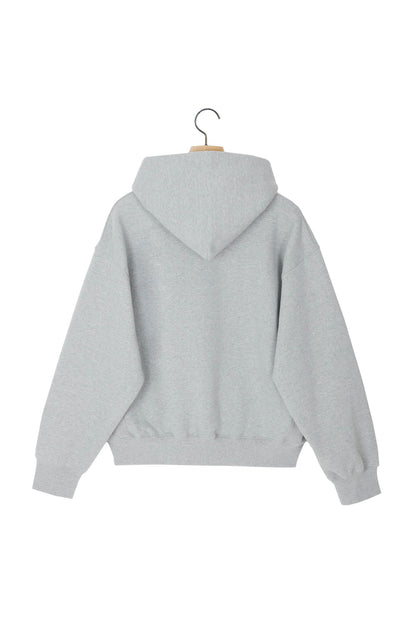 LONELY/LOVELY FLUFF HOODIE GRAY