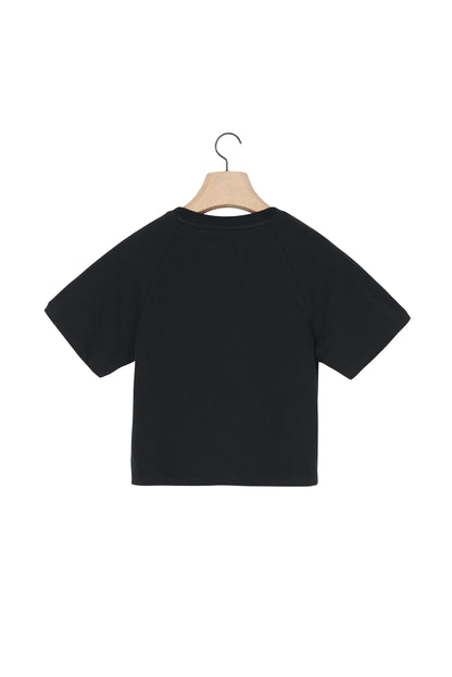 LONELY/LOVELY BABY T SHIRT BLACK
