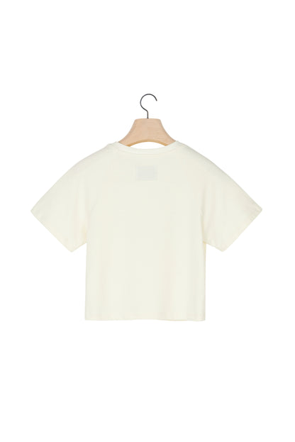LONELY/LOVELY BABY T SHIRT CREAM