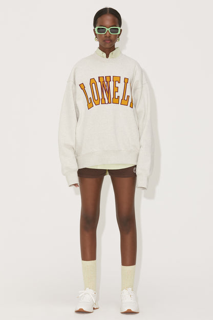 LONELY/LOVELY FLUFF SWEATSHIRT OATMEAL