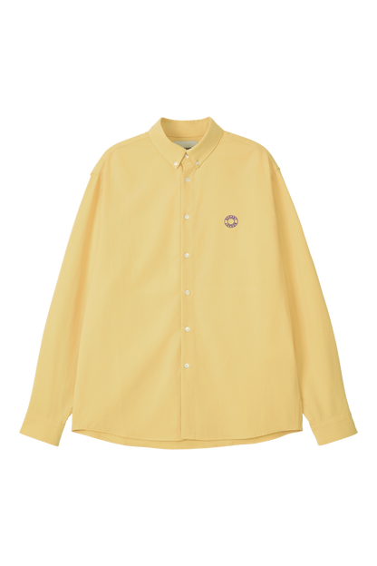 LOGO OXFORD SHIRT YELLOW