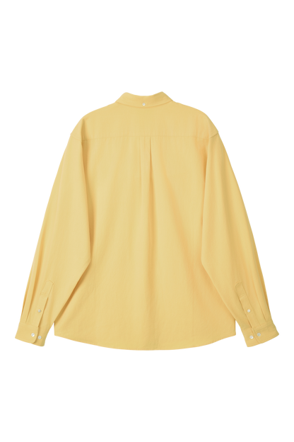 LOGO OXFORD SHIRT YELLOW
