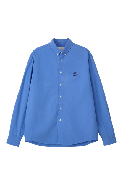LOGO OXFORD SHIRT BLUE