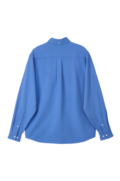 LOGO OXFORD SHIRT BLUE